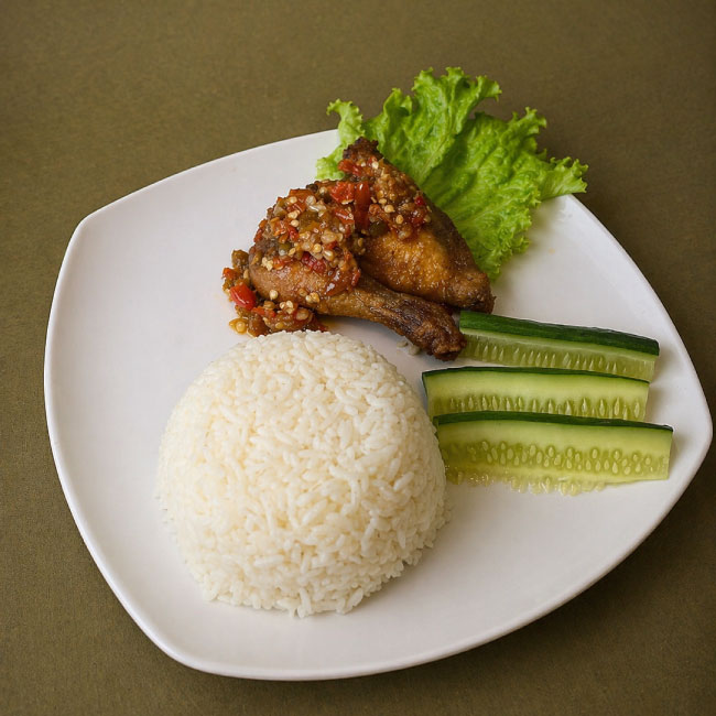 Ayam-Sambal-Merah-TibaTibaCoffee